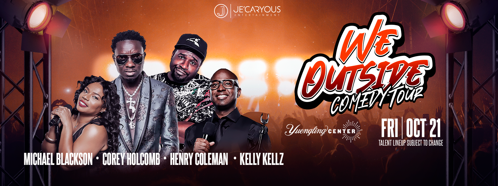 Postponed: We Outside Comedy Tour