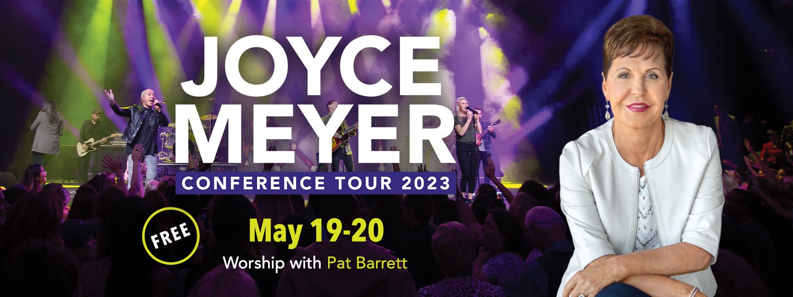 Joyce Meyer Conference Tour 2023